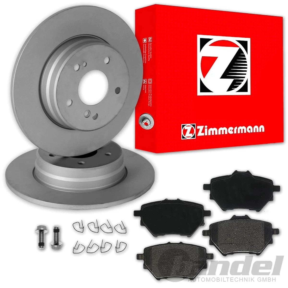 Безпечне гальмування з Zimmermann для Mazda 3 (BL) 2.2 MZR CD