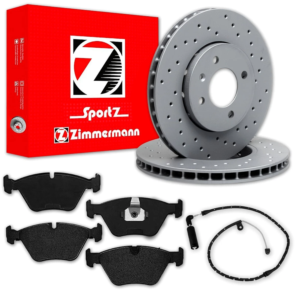 Гальмівні колодки та диски Zimmermann для HONDA ACCORD VII Tourer