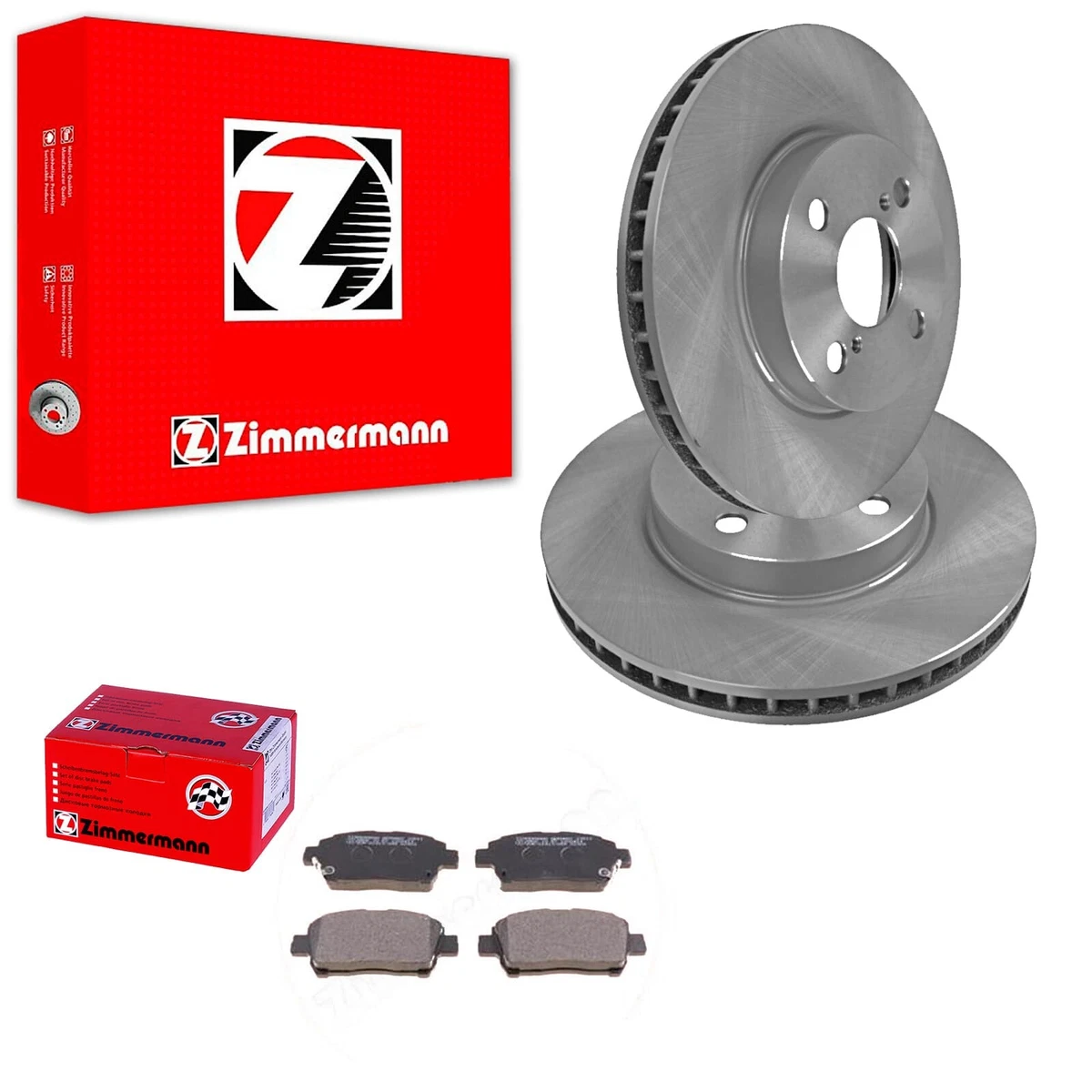 Гальмівні колодки та диски Zimmermann для Ford Fiesta VI: надійність та безпека