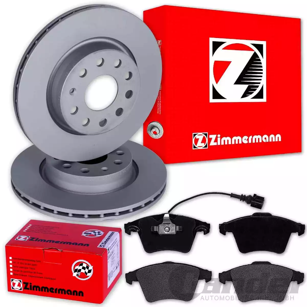 Гальмівні колодки та диски Zimmermann для Mercedes-Benz S-Class — надійність і безпека