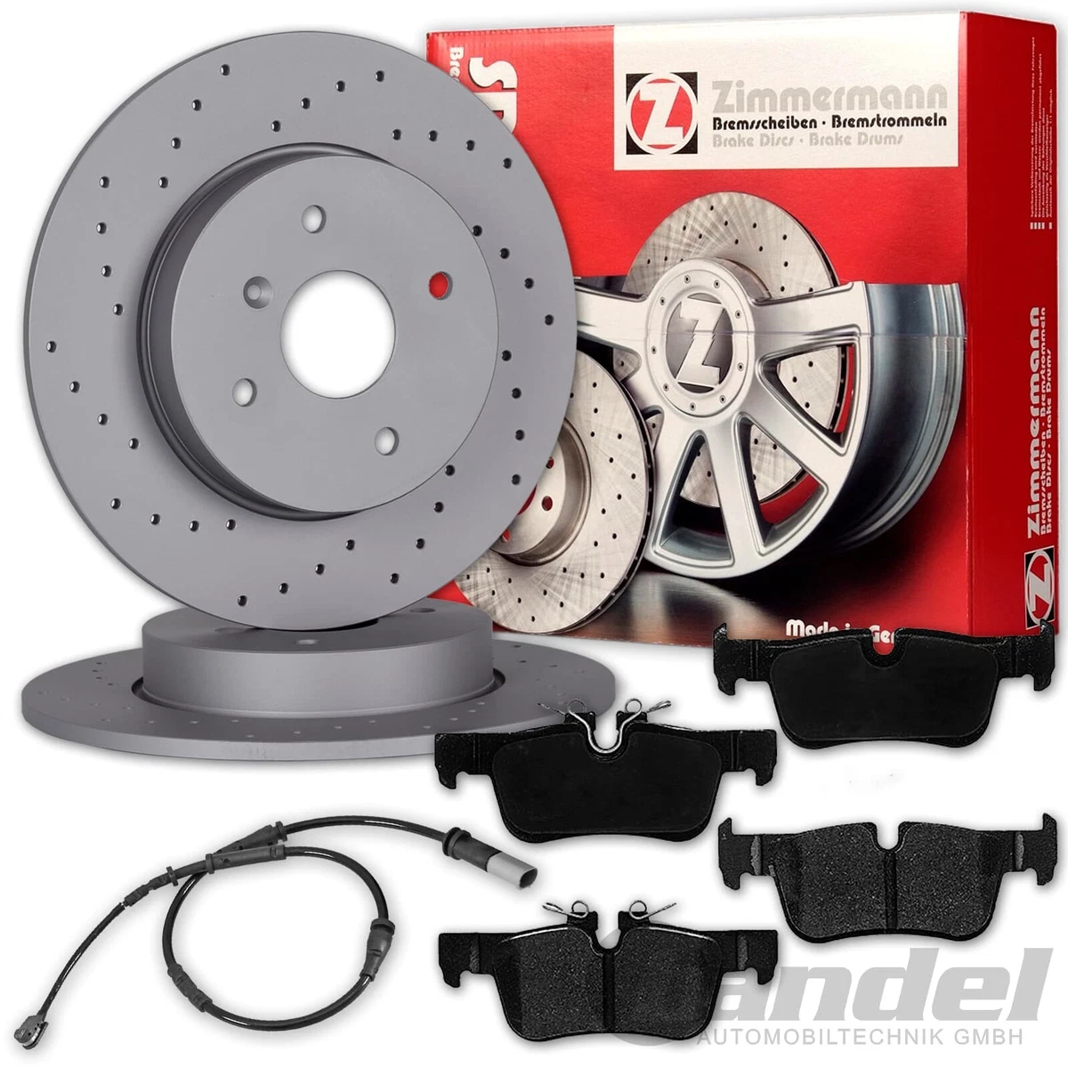 Гальмівні колодки та диски Zimmermann для SUZUKI LIANA (ER, RH_): якість і безпека