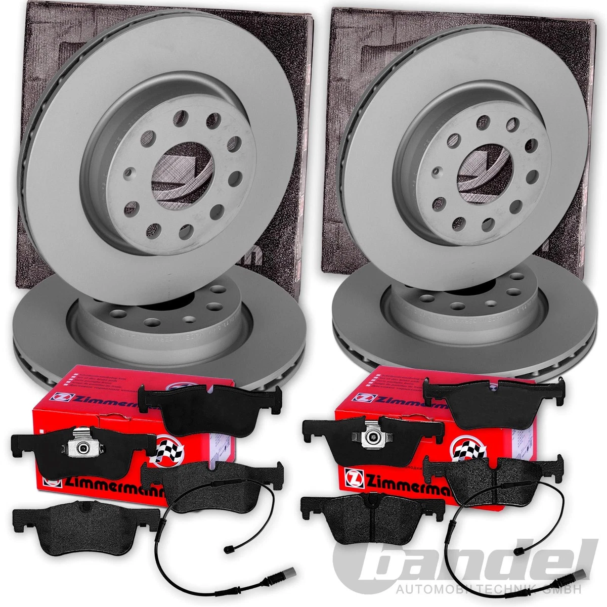Гальмівні диски та колодки Zimmermann для Mitsubishi Galant IV (E3_A)