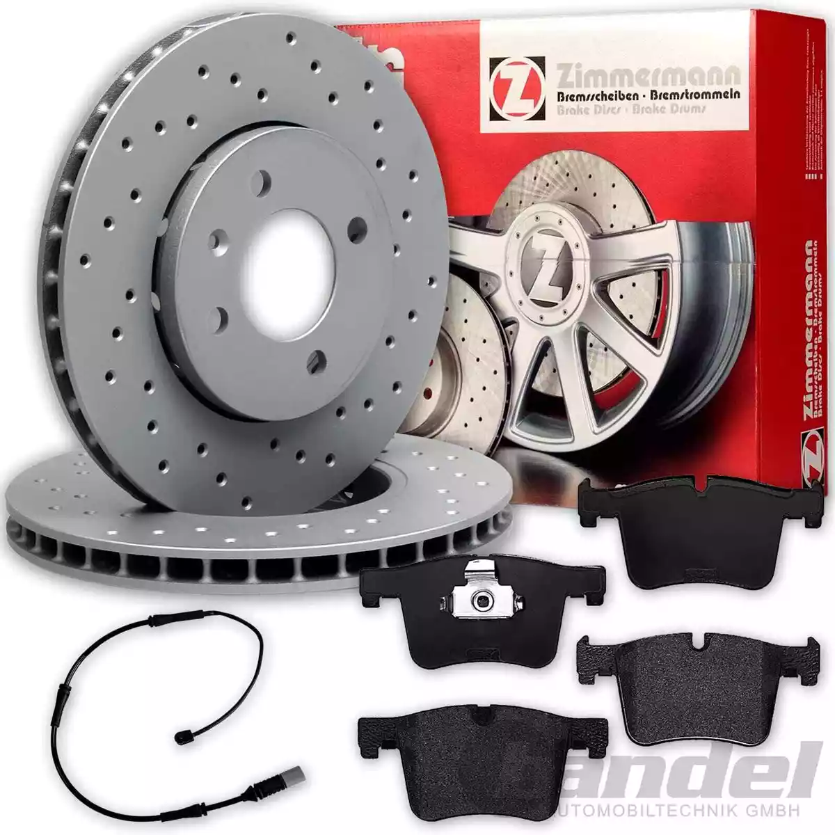 Гальмівні колодки Zimmermann для Mercedes-Benz E-Class T-Model (S210)