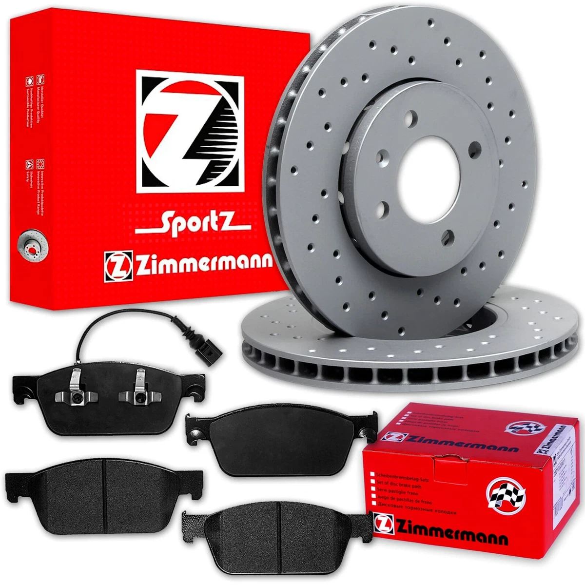 Гальмівні колодки та диски Zimmermann для JEEP CHEROKEE (KL) — безпека і якість