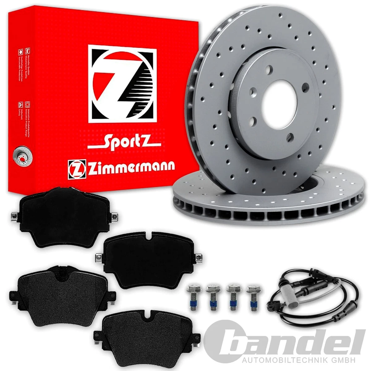 Найкращі гальмівні колодки та диски Zimmermann для AUDI A4 Allroad