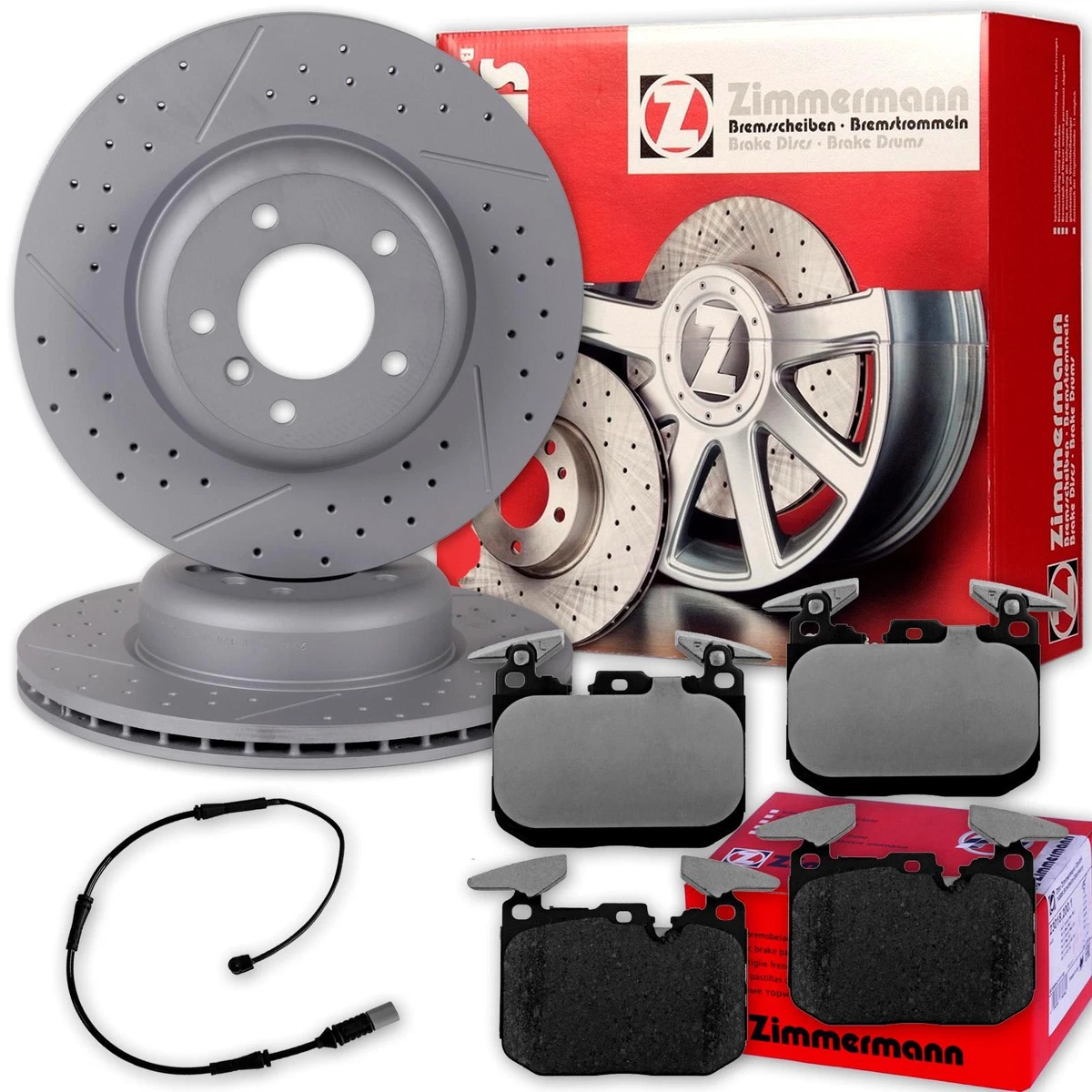 Гальмівні колодки та диски Zimmermann для MAZDA 323 S VI (BJ) 1.6 – гарантія безпеки