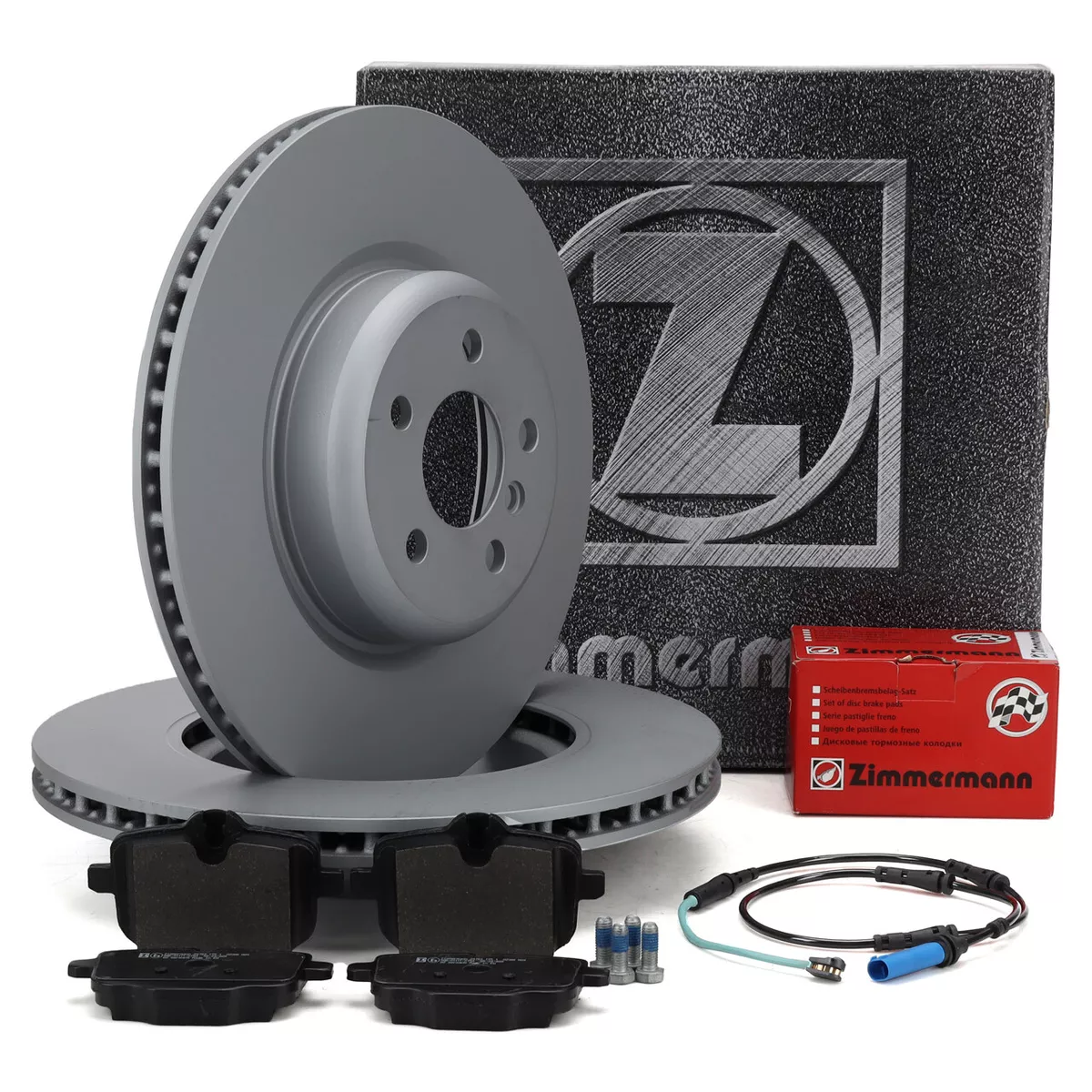 Гальмівні колодки та диски Zimmermann для Mitsubishi Lancer VII Kombi
