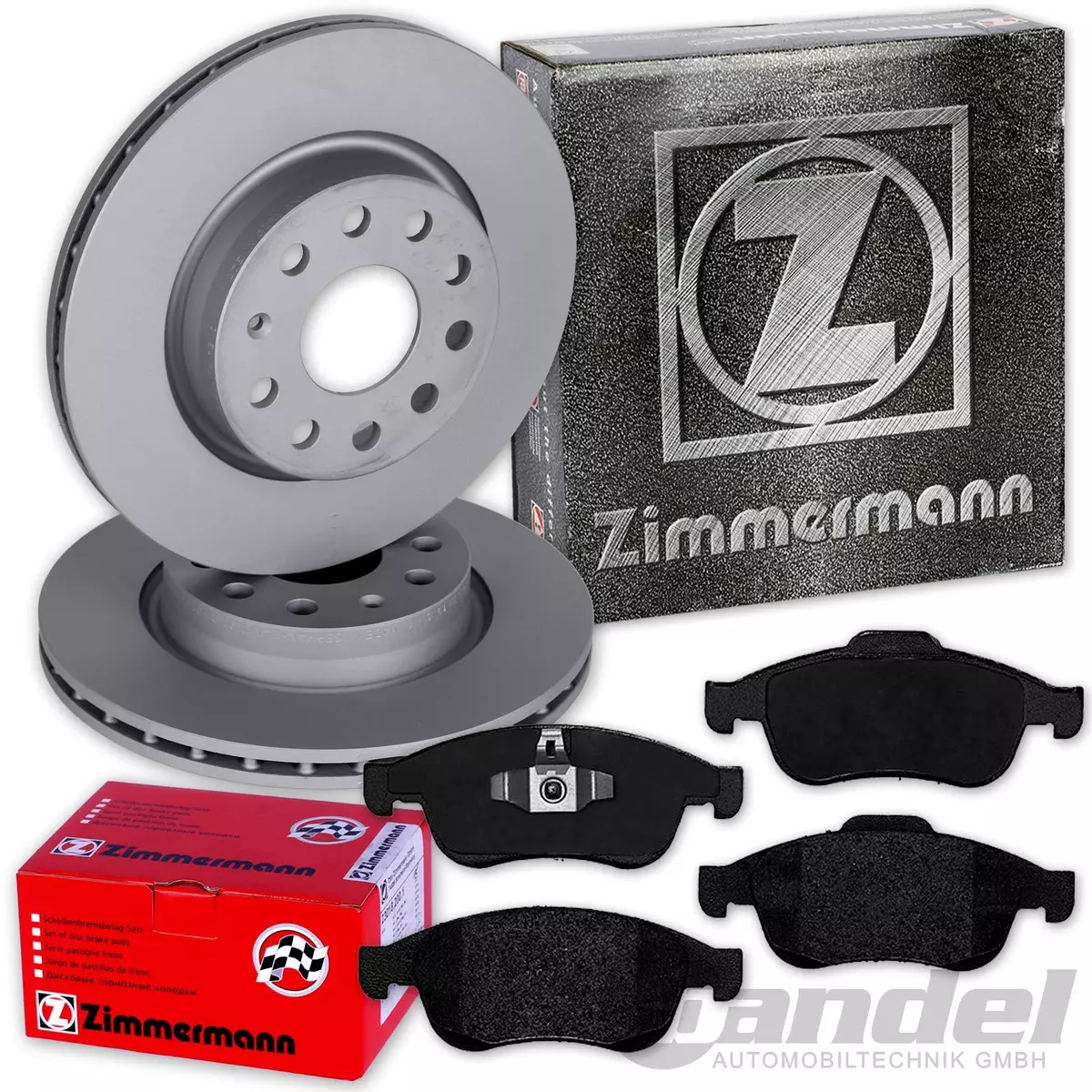 Гальмівні диски та колодки Zimmermann для Mitsubishi Galant IV (E3_A)