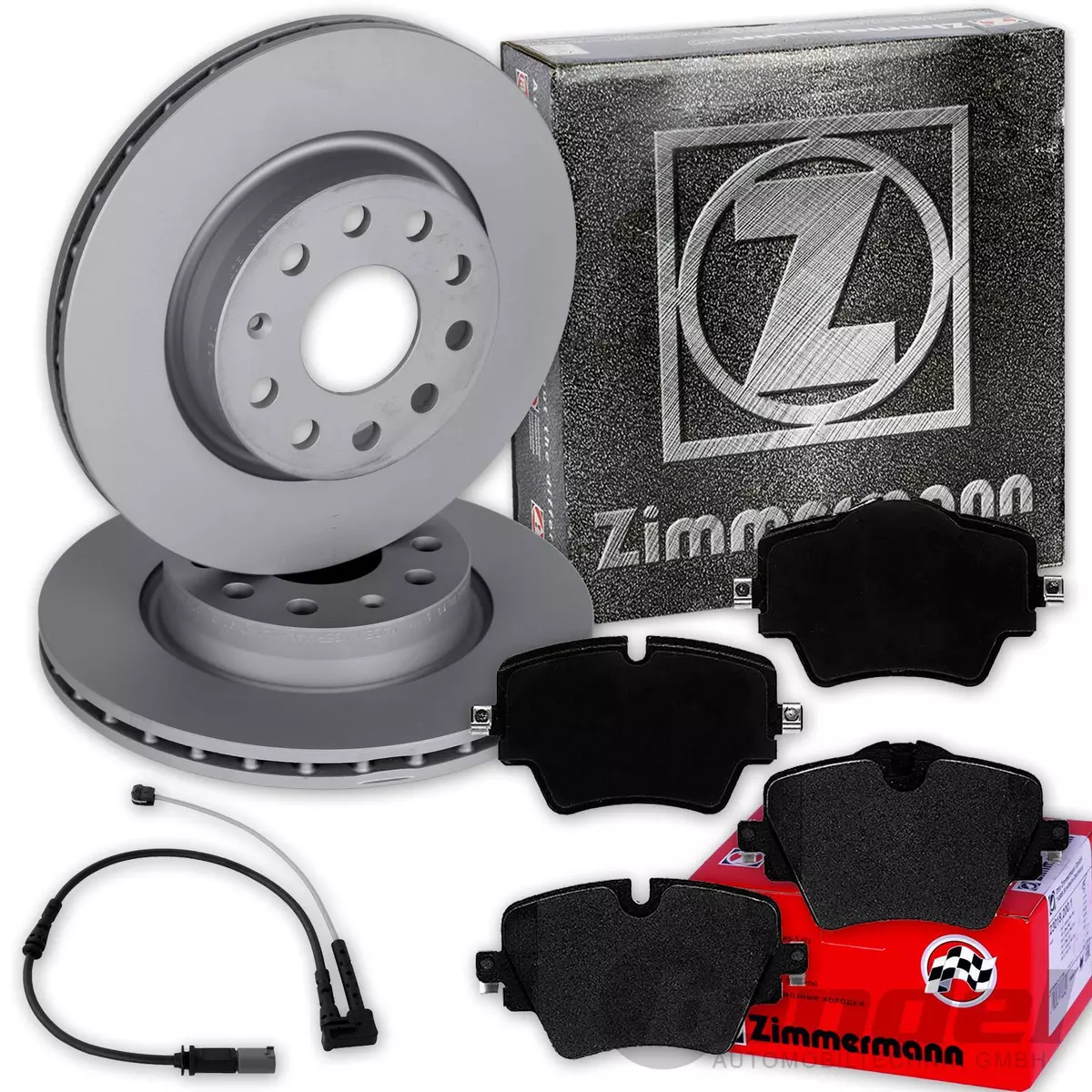 Гальмівні диски та колодки Zimmermann для Toyota Auris Touring Sports (_E18_)