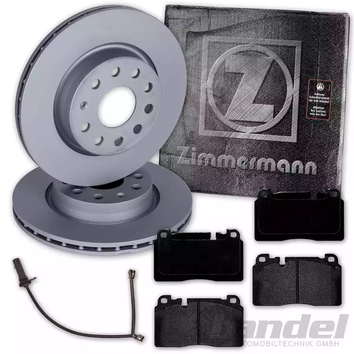 Гальмівні диски та колодки Zimmermann для Hyundai Santa Fe II — найкращий вибір