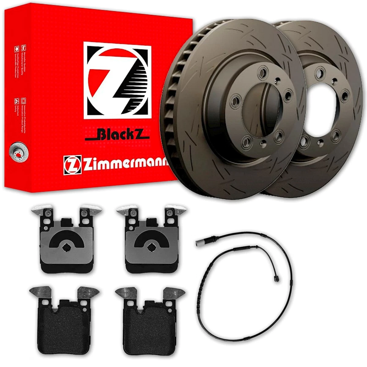 Гальмівні колодки та диски Zimmermann для Mitsubishi Lancer VII Kombi
