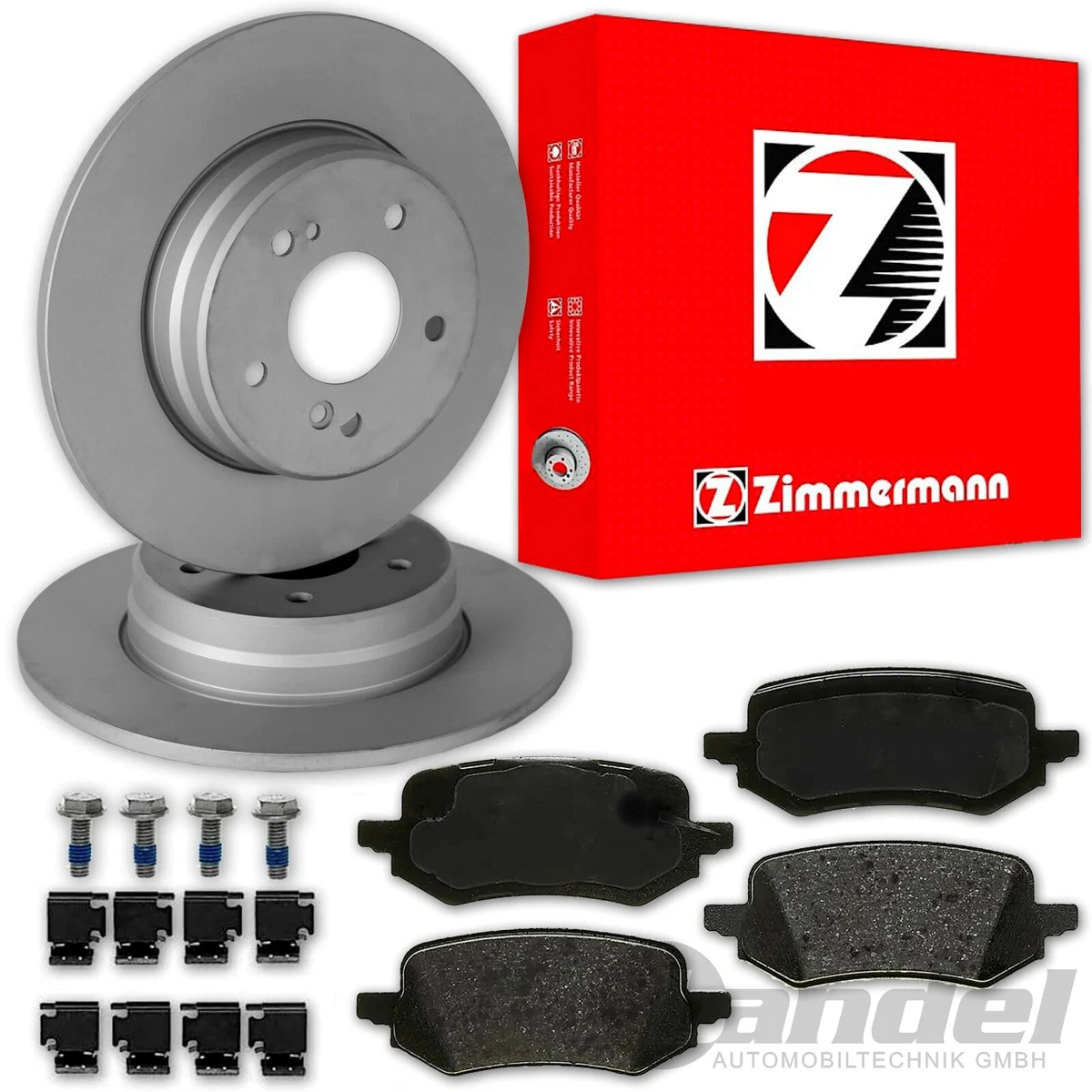 Гальмівні диски та колодки Zimmermann для Toyota Auris Touring Sports (_E18_)