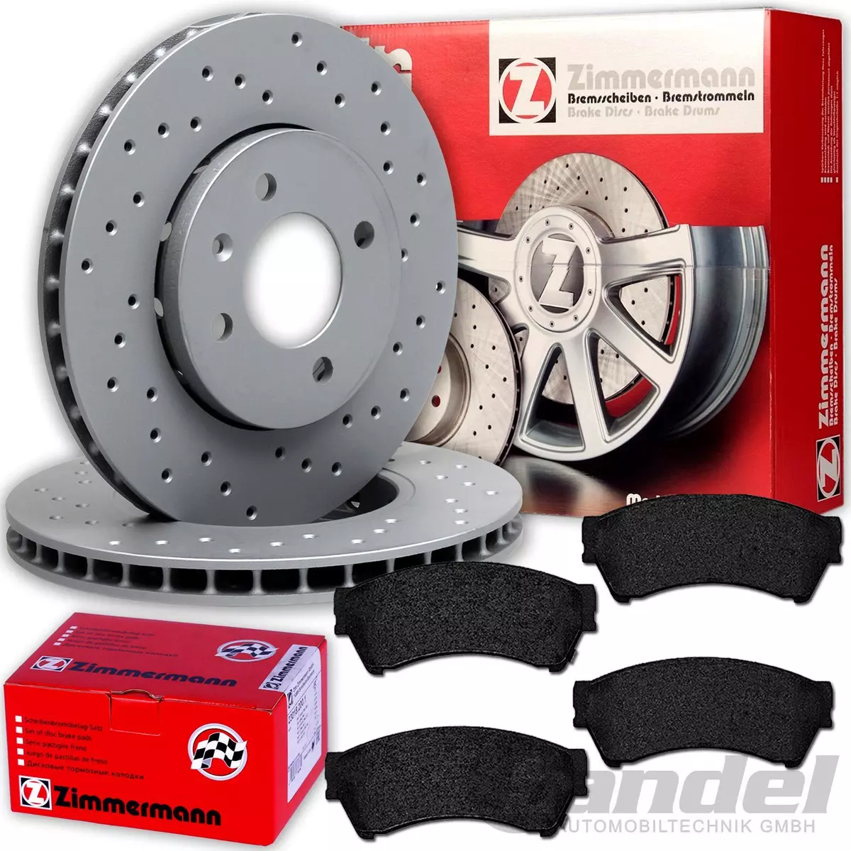 Гальмівні колодки та диски Zimmermann для BMW 6 Кабріолет - Надійність і безпека